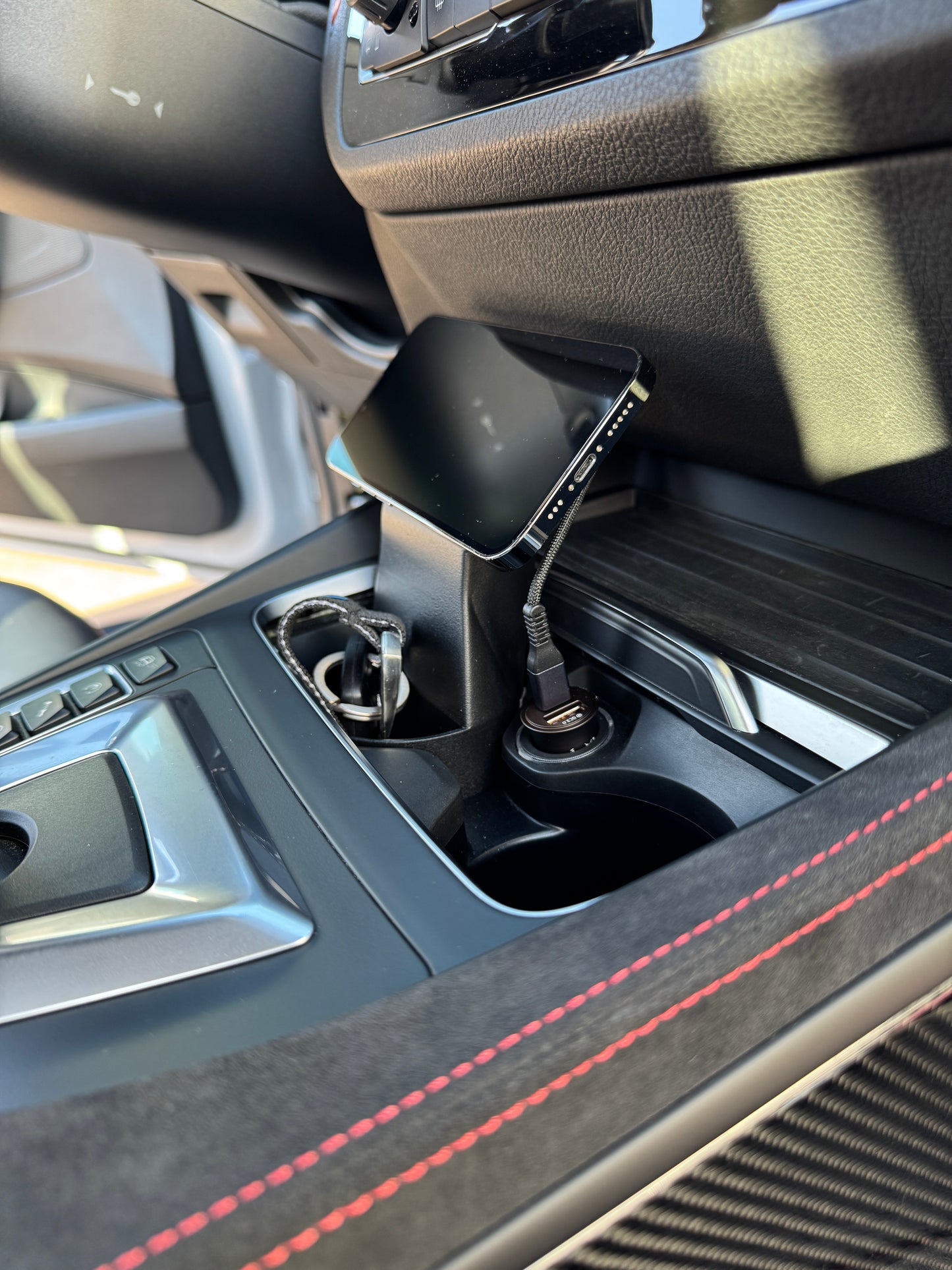 Magnetic Phone Mount and Charger for BMW 2 Series