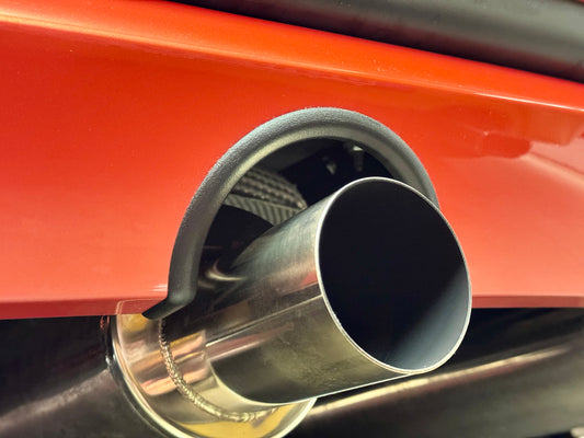 Blende Auspuff Stoßstange hinten für Renault Clio 2 RS