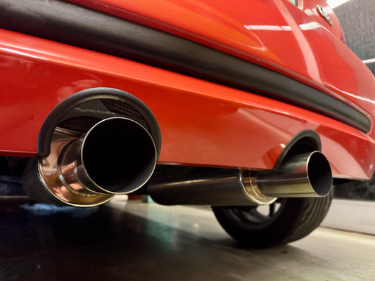 Blende Auspuff Stoßstange hinten für Renault Clio 2 RS