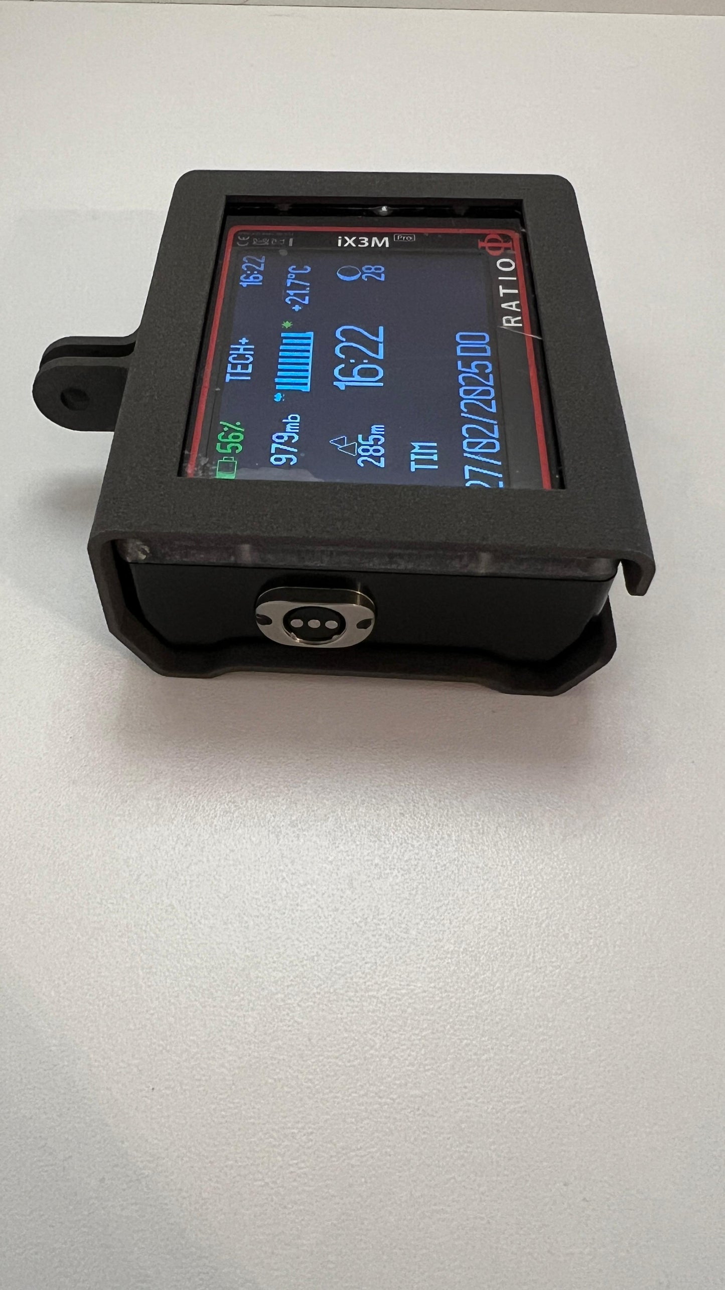 Case with GoPro mount for Ratio iX3M (Pro) dive computer