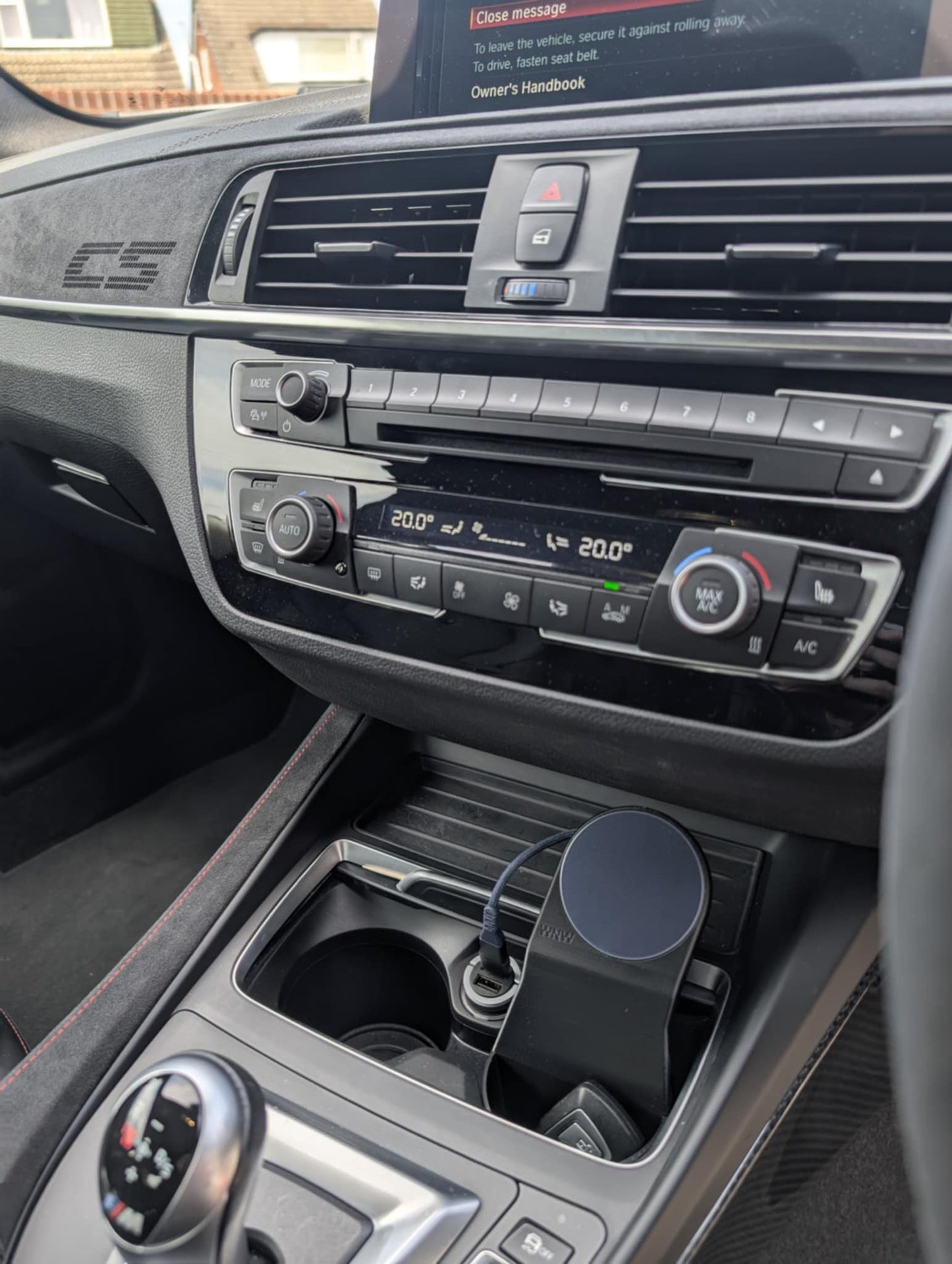 Magnetic Phone Mount and Charger for BMW 2 Series