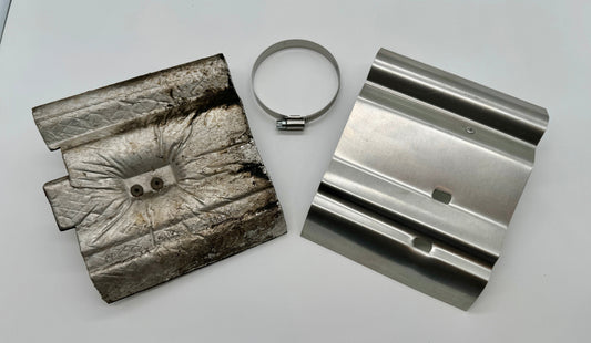 Hitzeschutzblech Anlasser für Renault Clio 2 RS