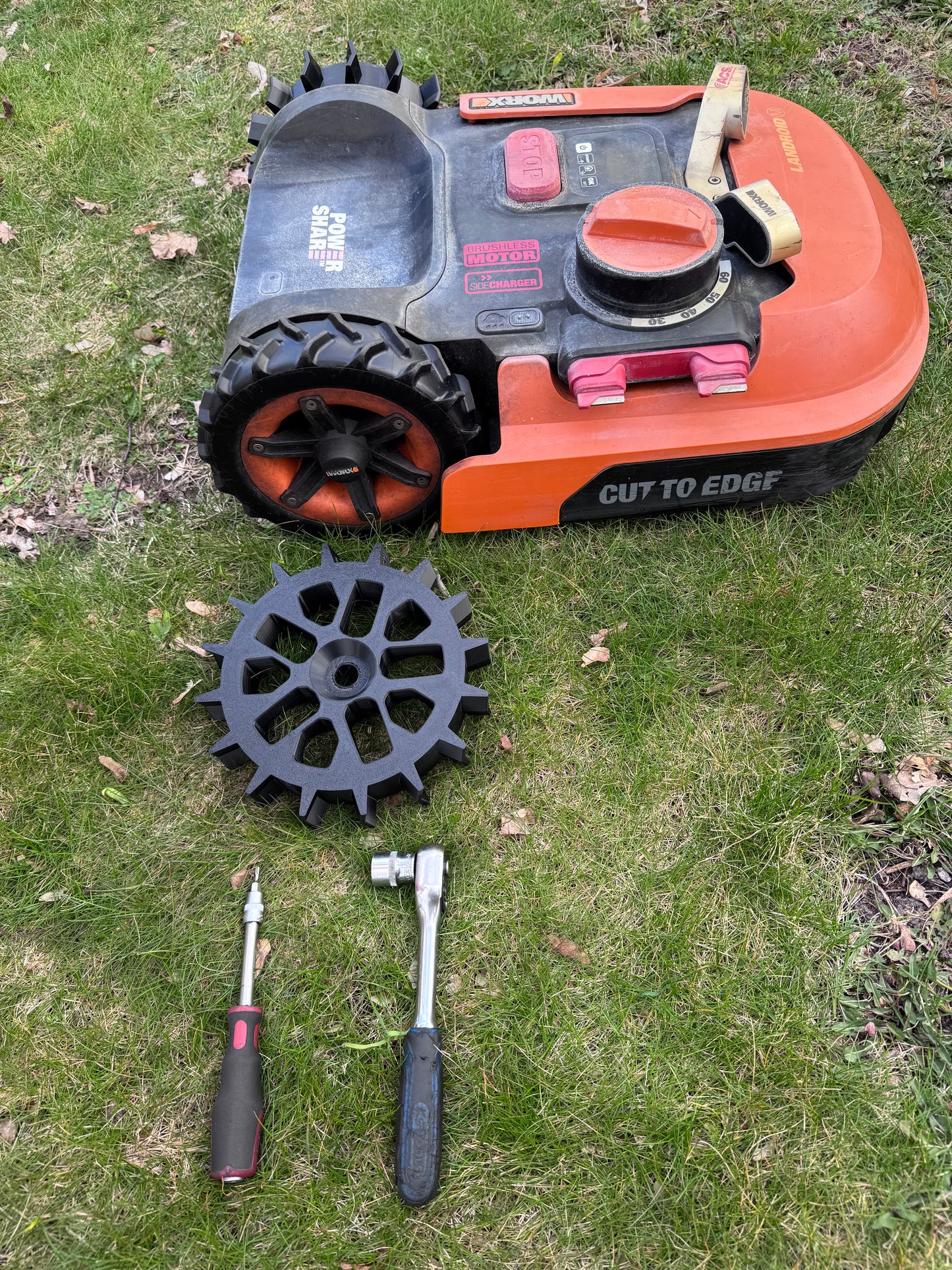 WORX Landroid S/M Traction Wheel Wheels Traction