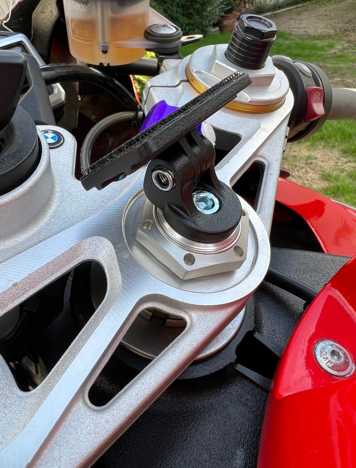 Motorcycle Laptimer/Gopro Mount