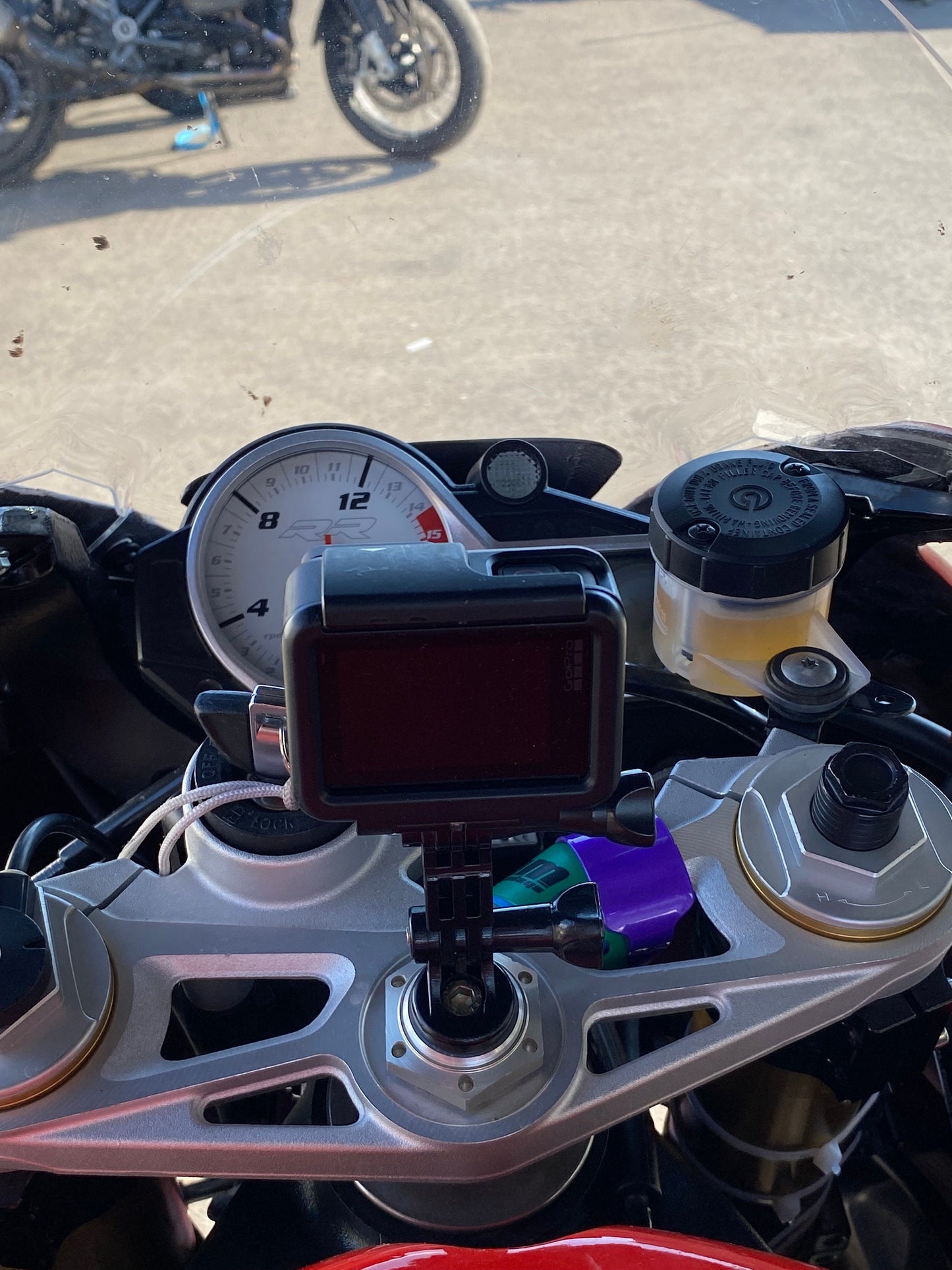 Motorcycle Laptimer/Gopro Mount