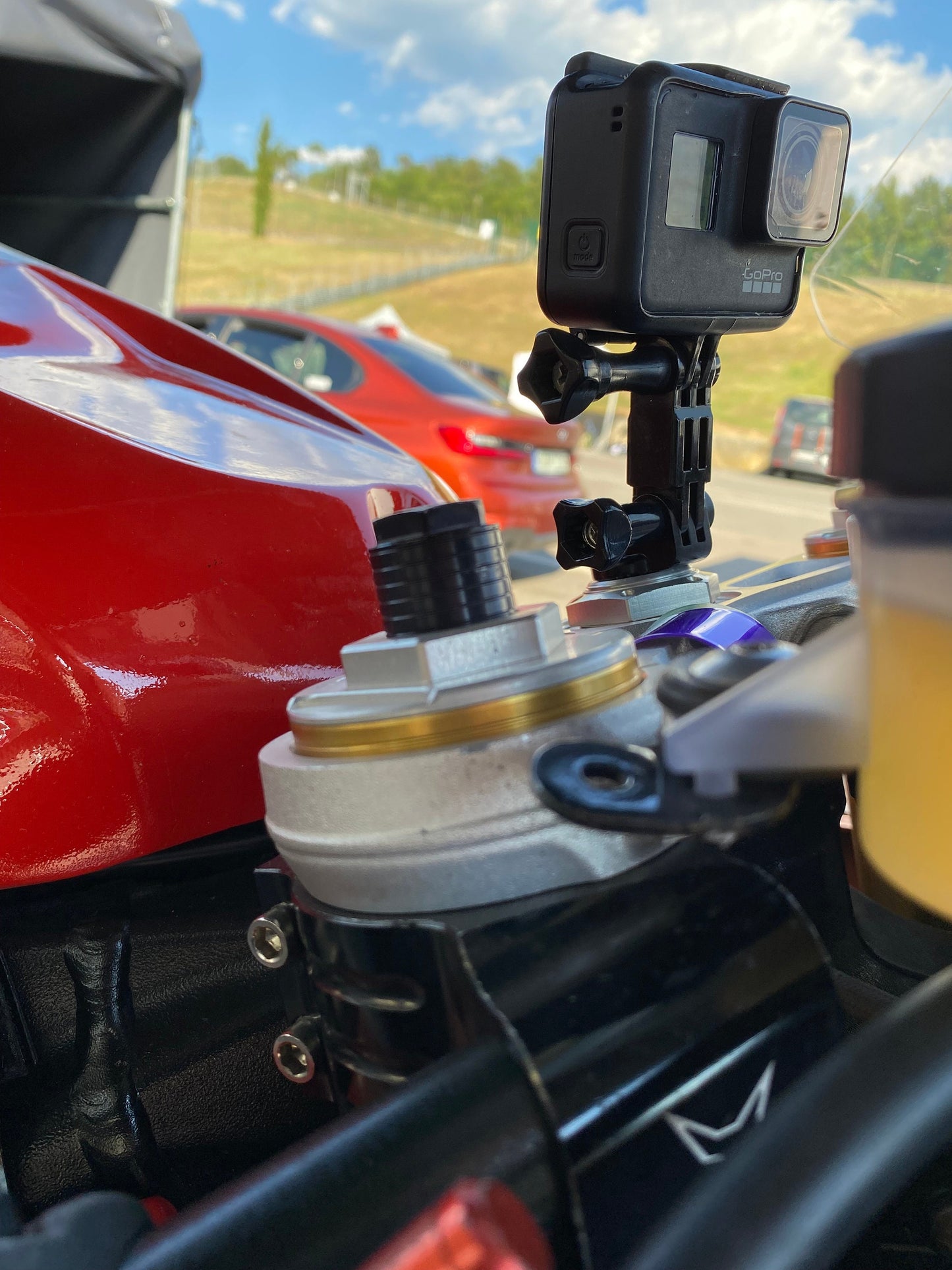 Motorcycle Laptimer/Gopro Mount