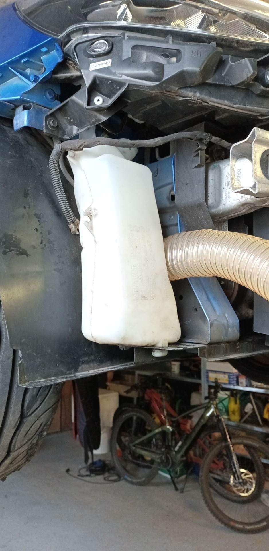 Renault Clio 3 RS brake cooling kit