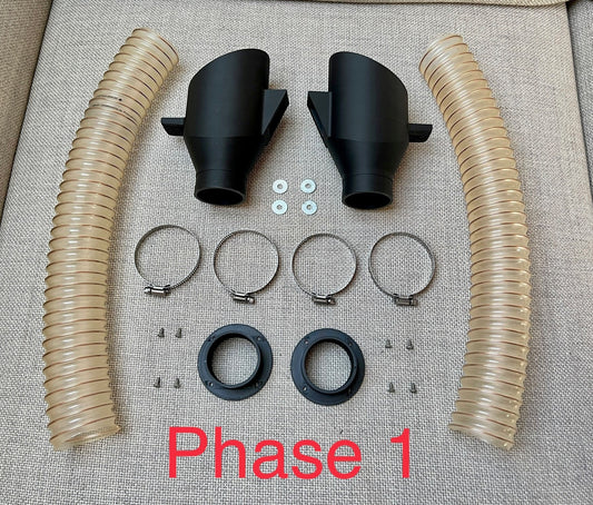 Bremsenkühlung Set für Renault Clio 3 RS