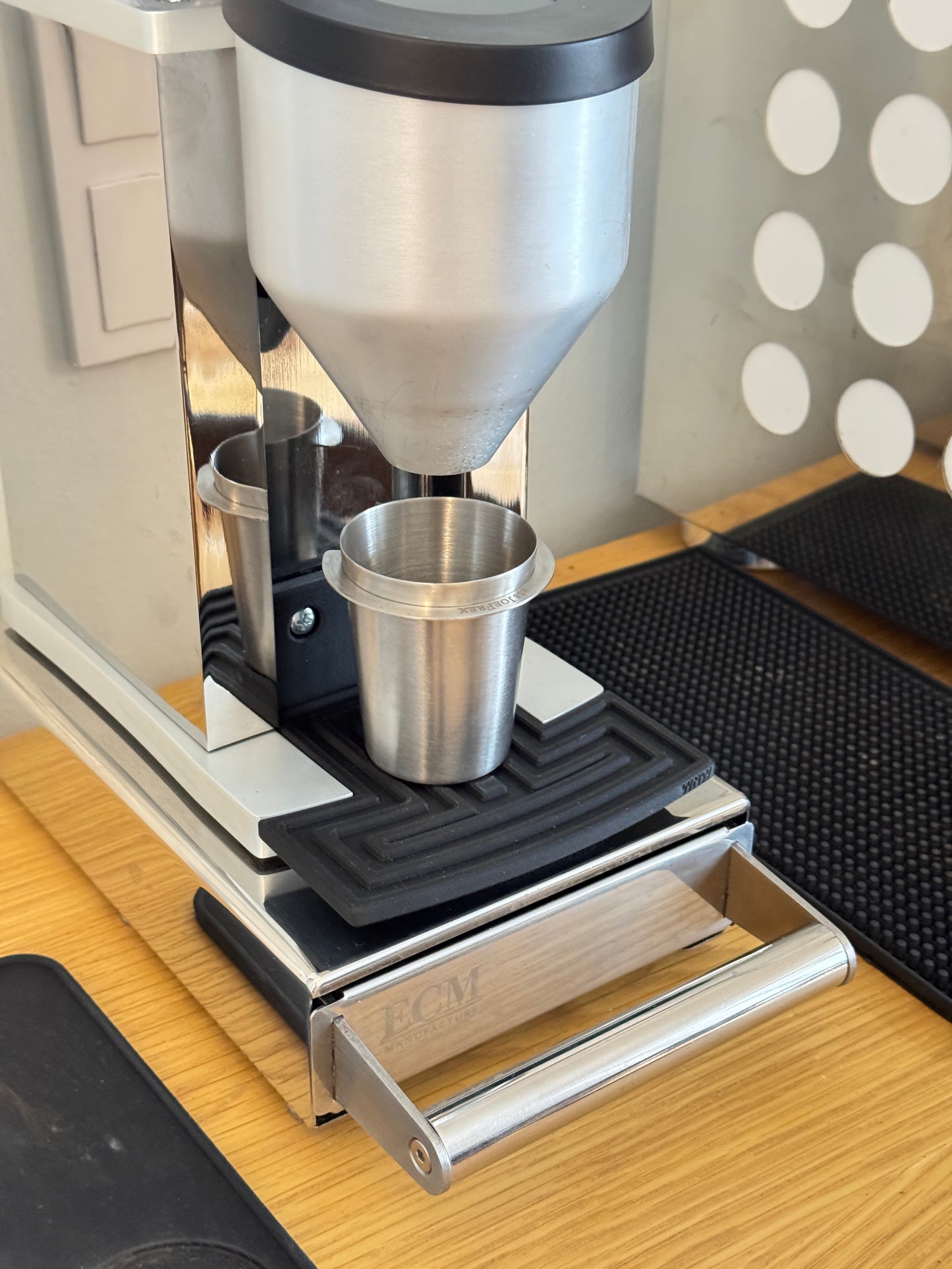 Ablage für Rocket Faustino (alt V1 & neu 3.1/V2) Espresso-/Kaffeemühle