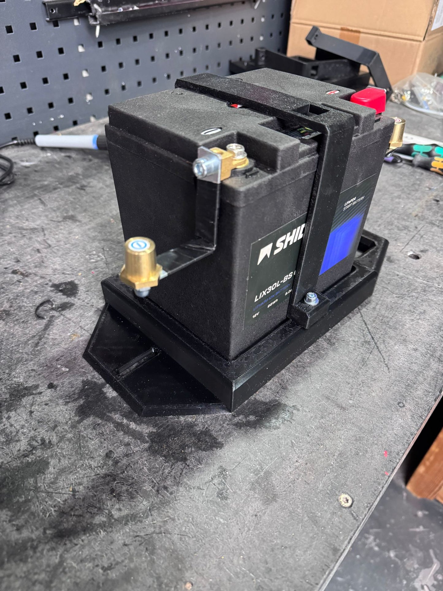 Batteriehalter Shido Lithium Ionen Batterie LIX30L-BS Q 12V für BMW E36